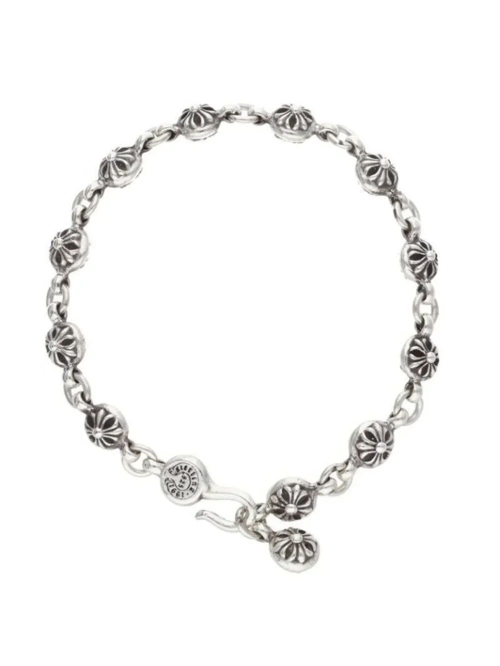 Chrome Hearts Ball Vintage Silver Bracelet